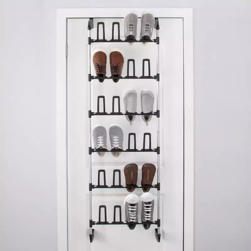 Range-chaussures à suspendre 12 paires Collection Basique