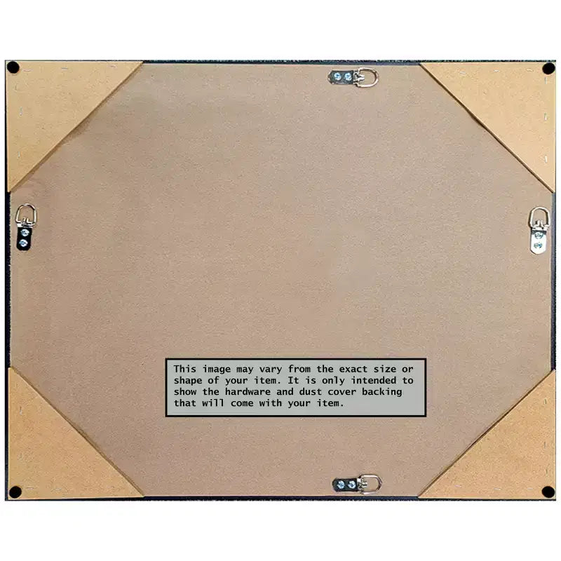 Miroir mural Avon noir étroit de 20 po x 26 po, sans biseau