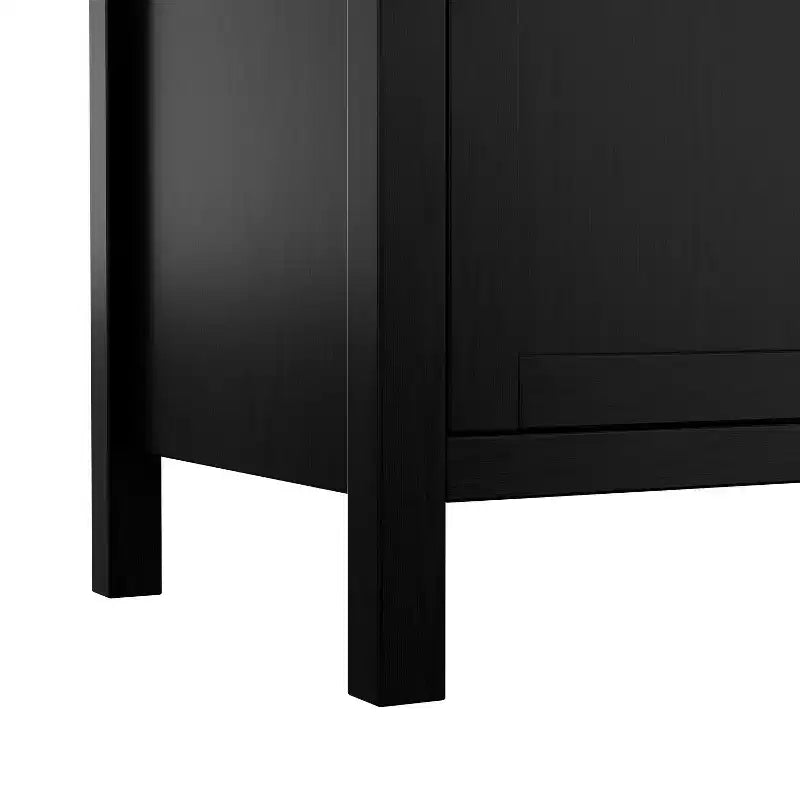 55.12 Grand Buffet avec Rangement, Buffet avec Portes Vitrées