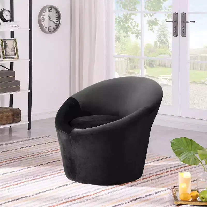 Fauteuil d'appoint en velours