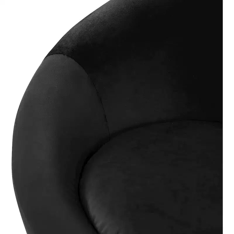 Fauteuil d'appoint en velours