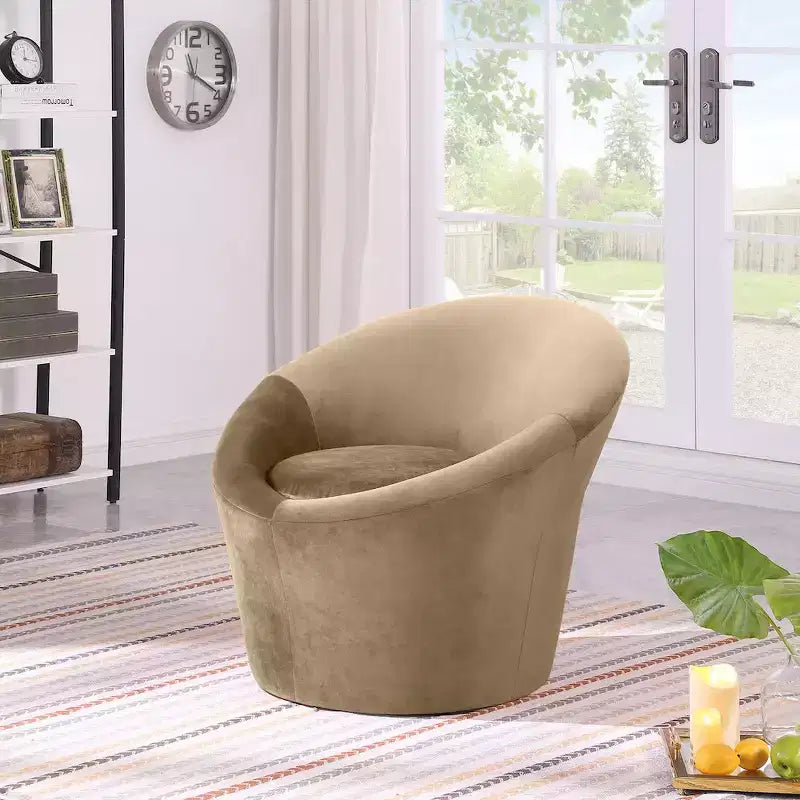 Fauteuil d'appoint en velours
