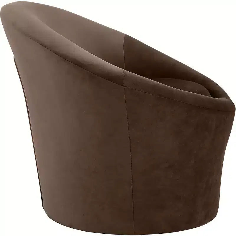 Fauteuil d'appoint en velours