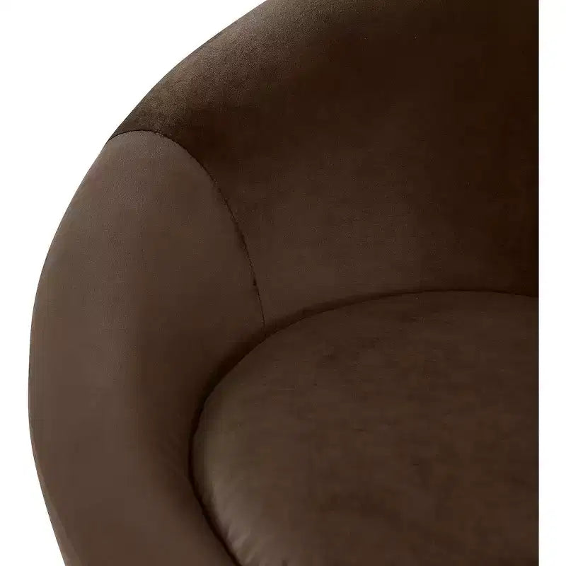 Fauteuil d'appoint en velours