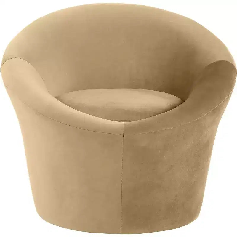 Fauteuil d'appoint en velours