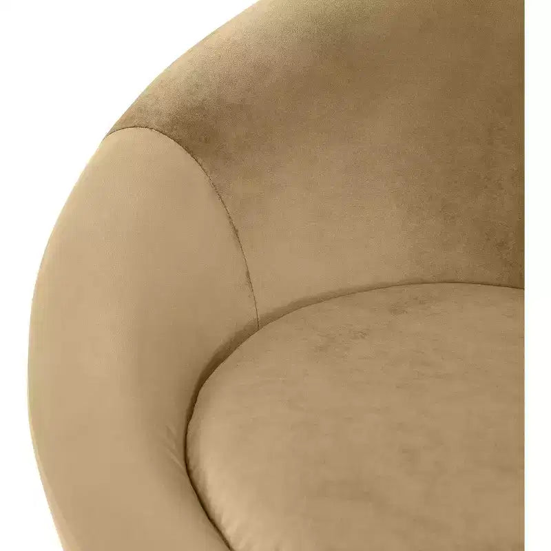 Fauteuil d'appoint en velours
