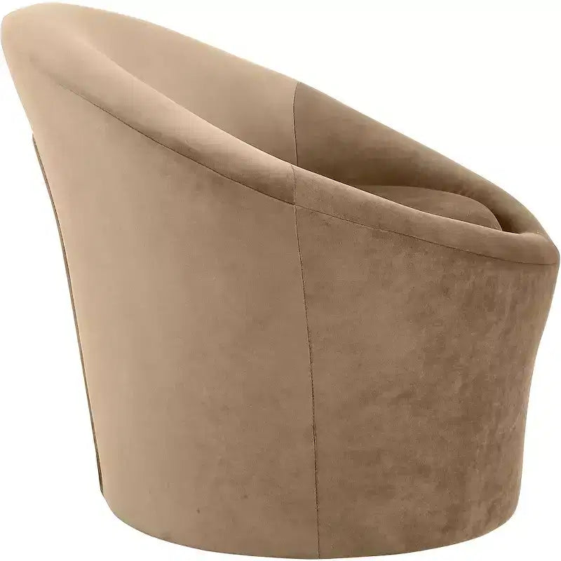 Fauteuil d'appoint en velours
