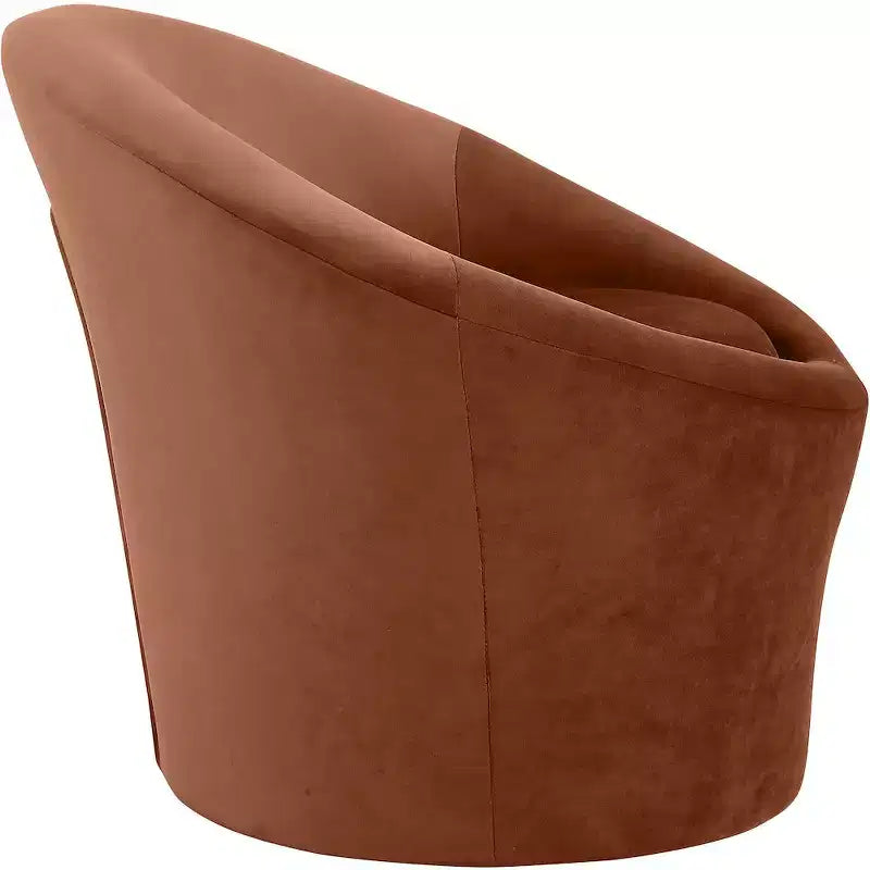 Fauteuil d'appoint en velours