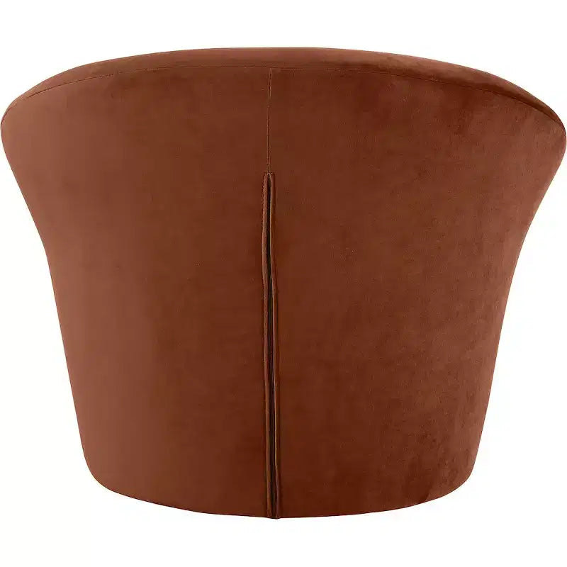 Fauteuil d'appoint en velours