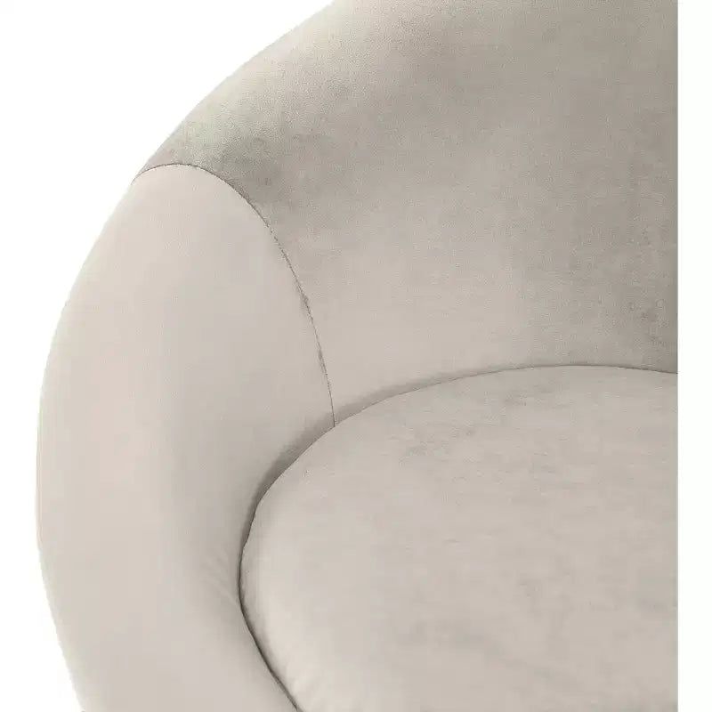 Fauteuil d'appoint en velours