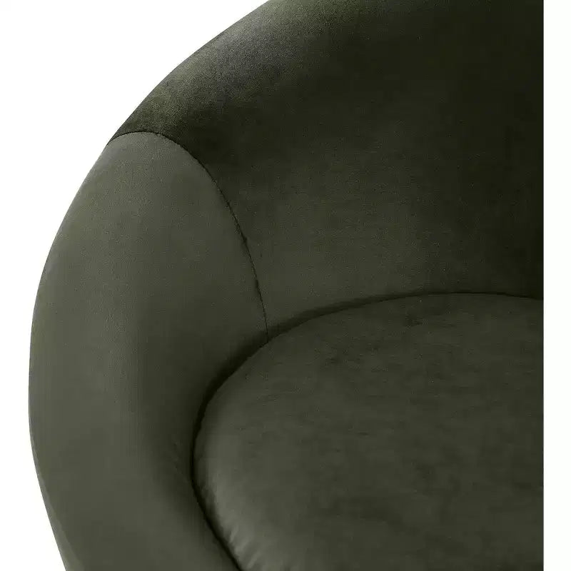Fauteuil d'appoint en velours