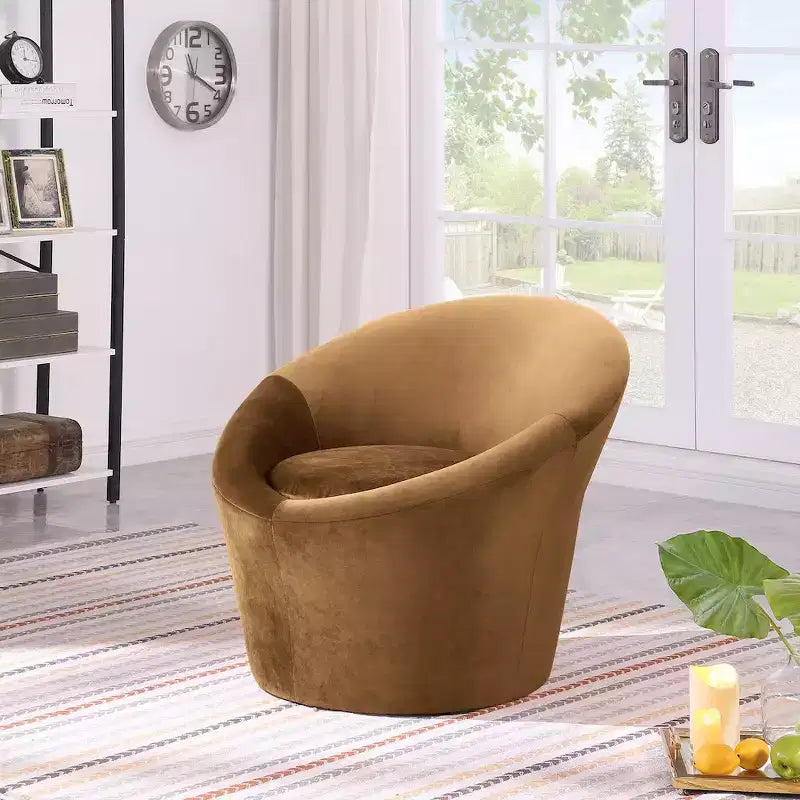 Fauteuil d'appoint en velours