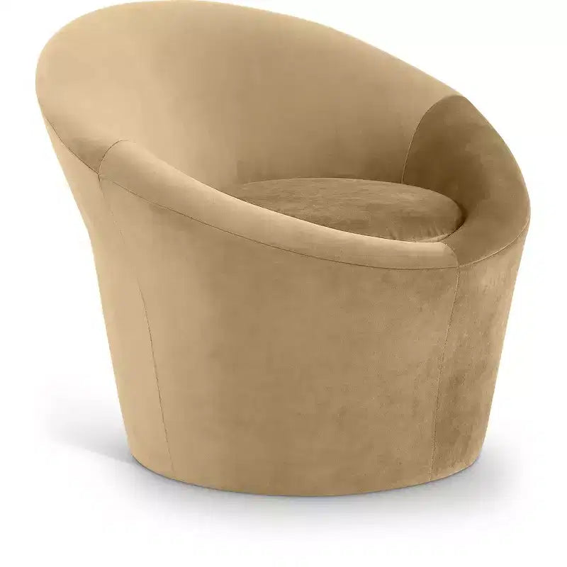 Fauteuil d'appoint en velours