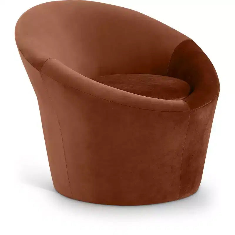 Fauteuil d'appoint en velours