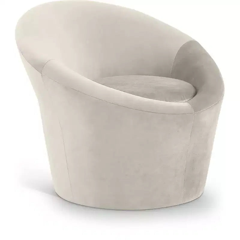 Fauteuil d'appoint en velours