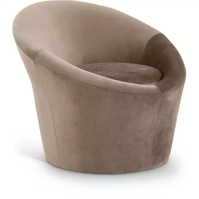 Fauteuil d'appoint en velours