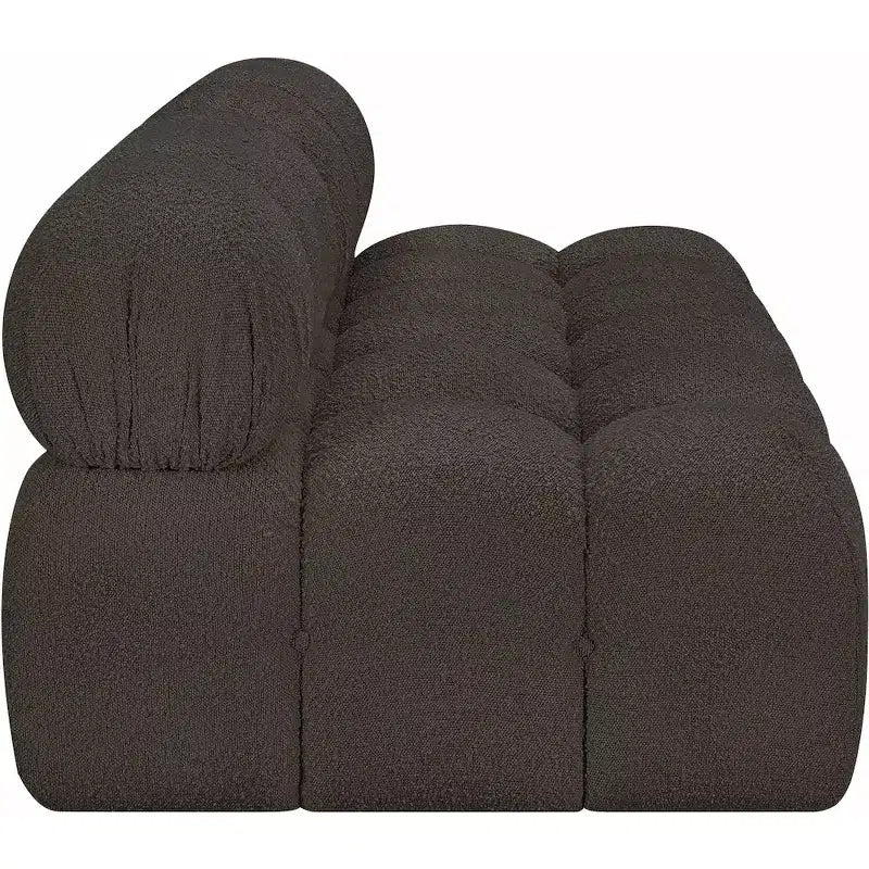 Canapé modulable en tissu