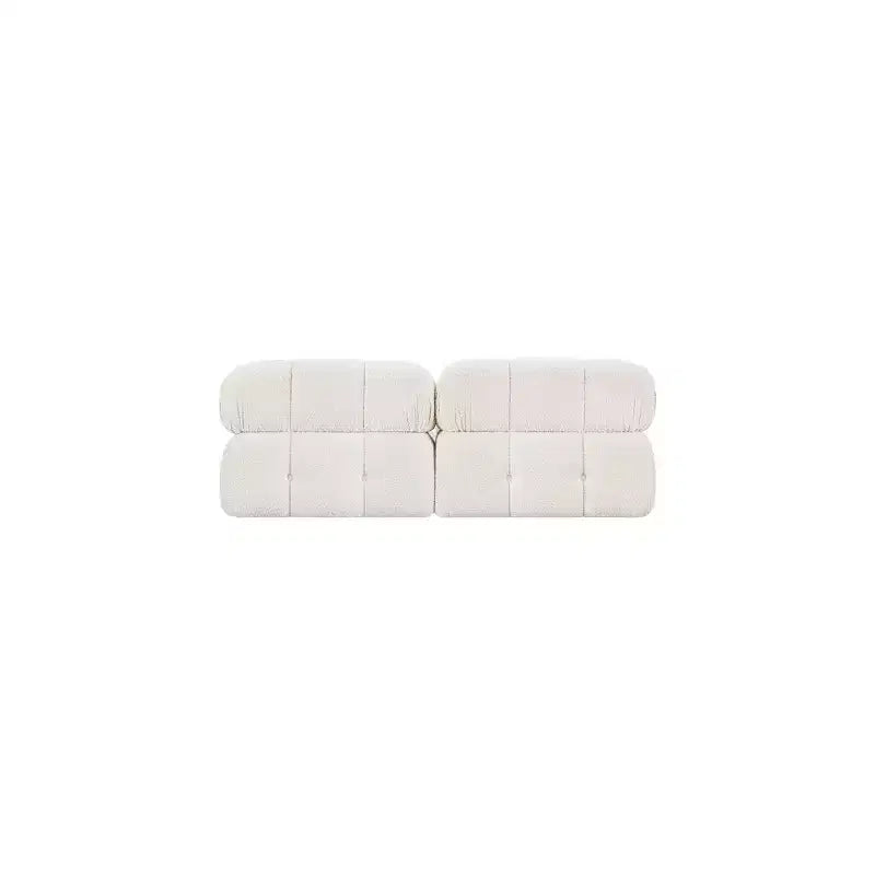 Canapé modulable en tissu