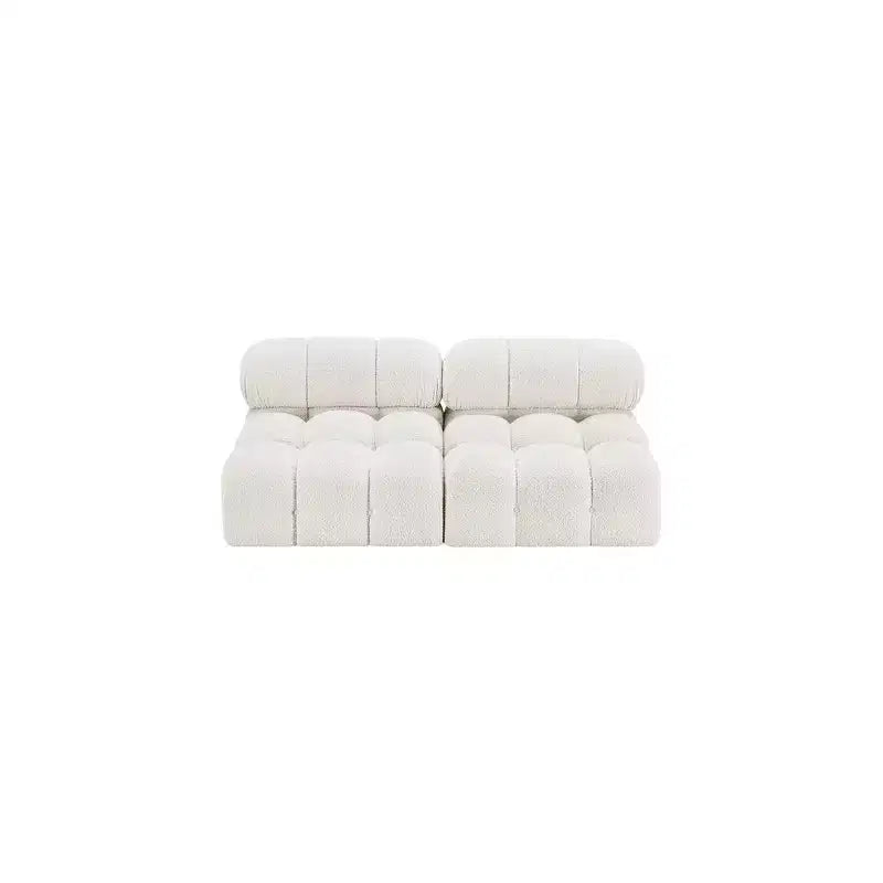 Canapé modulable en tissu
