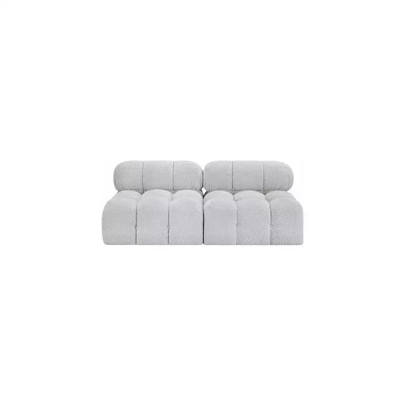 Canapé modulable en tissu