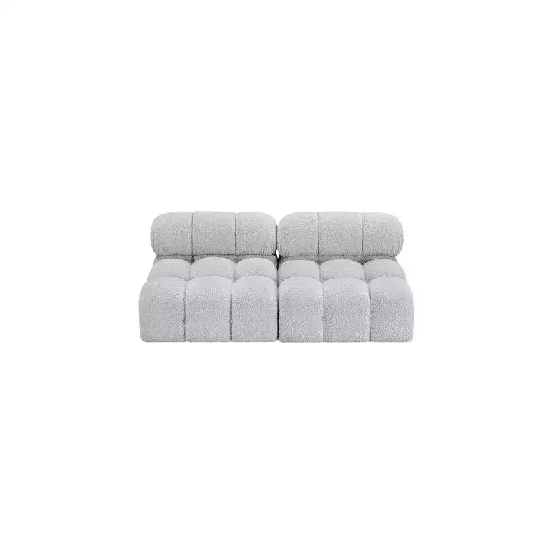 Canapé modulable en tissu