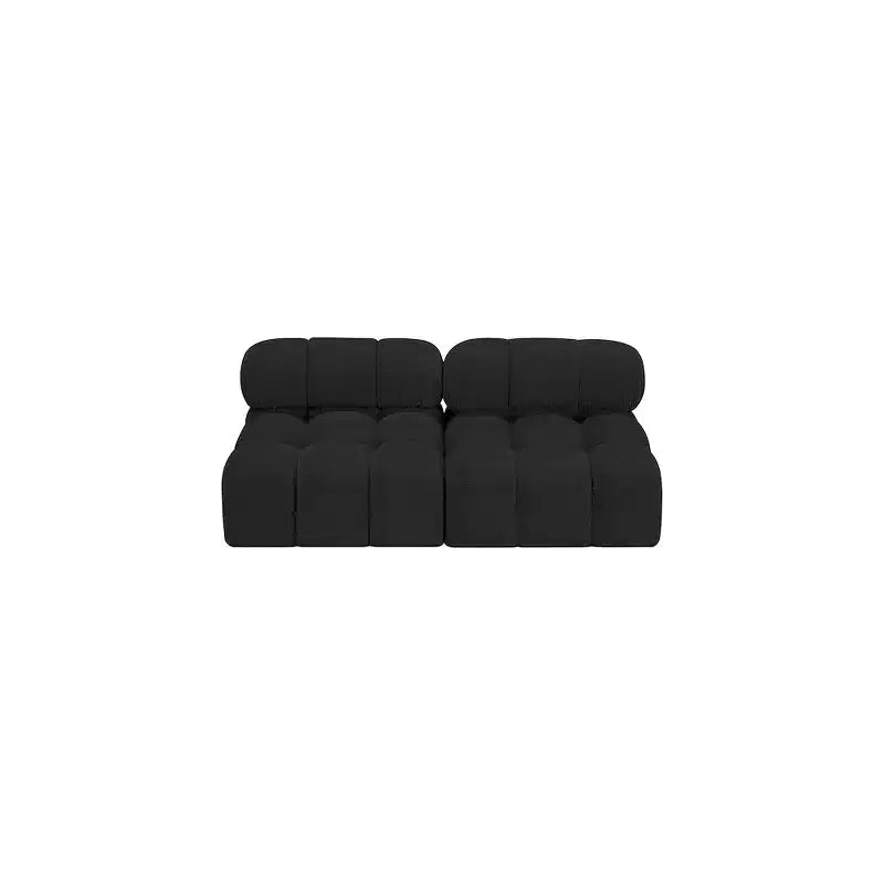 Canapé modulable en tissu