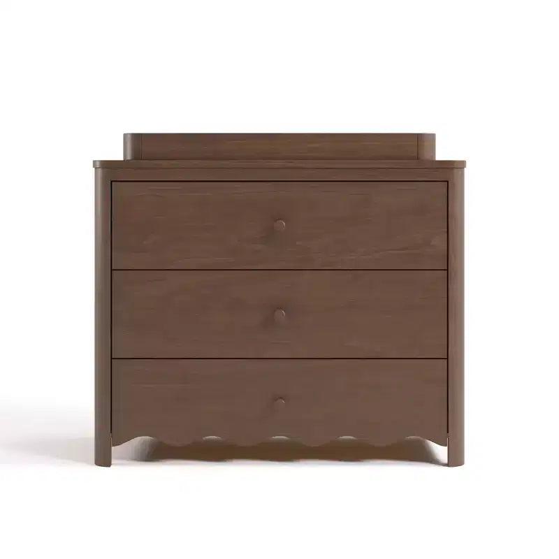 Commode 3 tiroirs Casablanca avec plateau à langer amovible