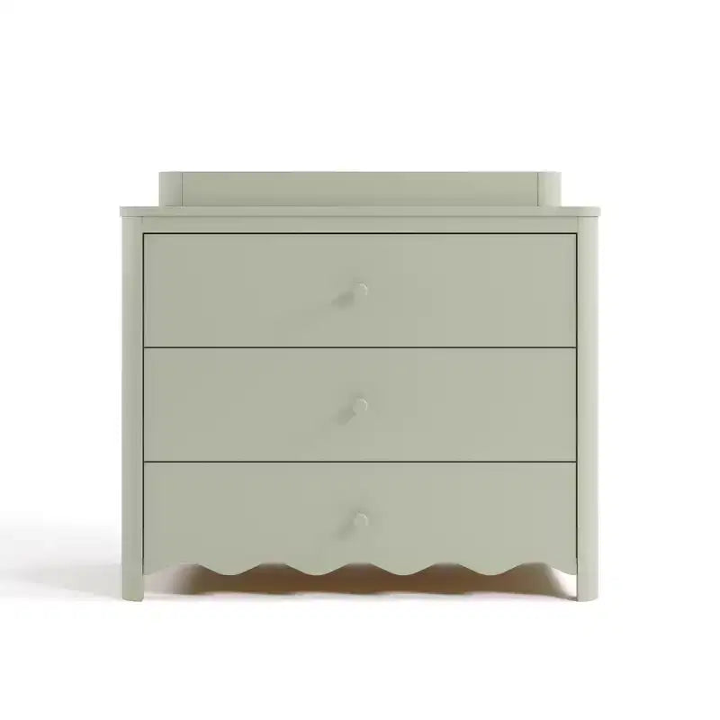 Commode 3 tiroirs Casablanca avec plateau à langer amovible