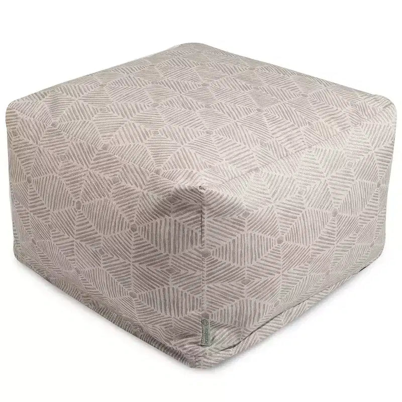 Majestic Home Goods,Ottoman Pouf Charlie Beige